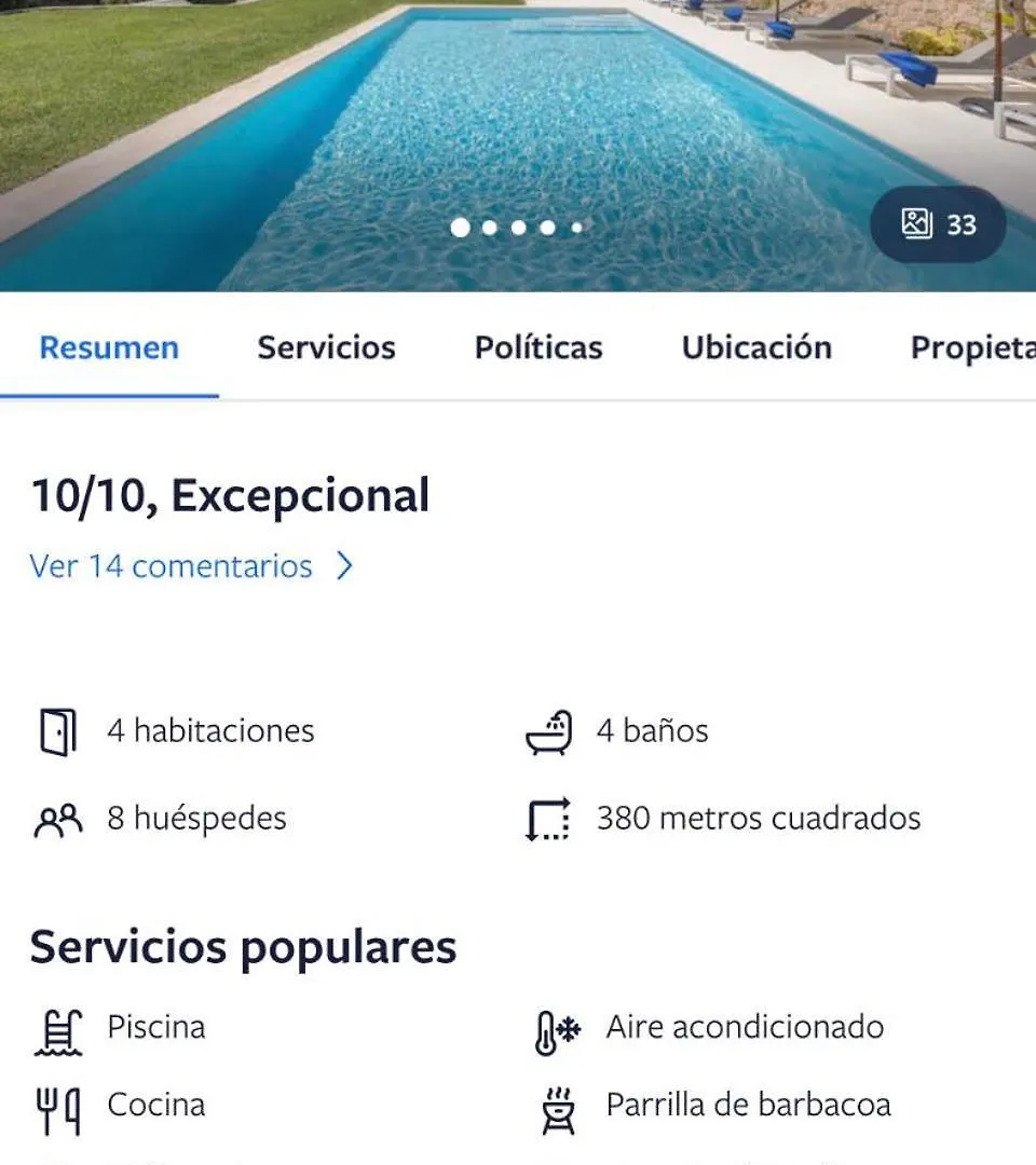 Villa Con Vistas Al Mar Sant Jordi de ses Salines 0*,